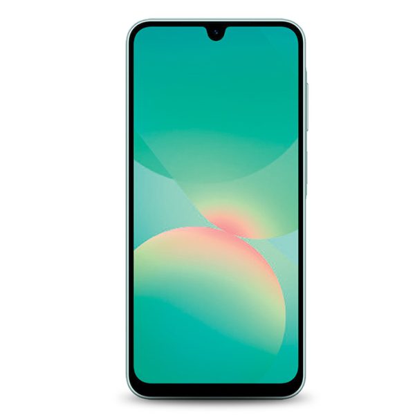 Samsung Galaxy A26 color negro frontal