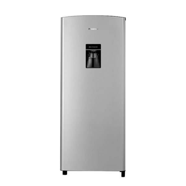 Refrigerador Hisense de 7 pies vista frontal.