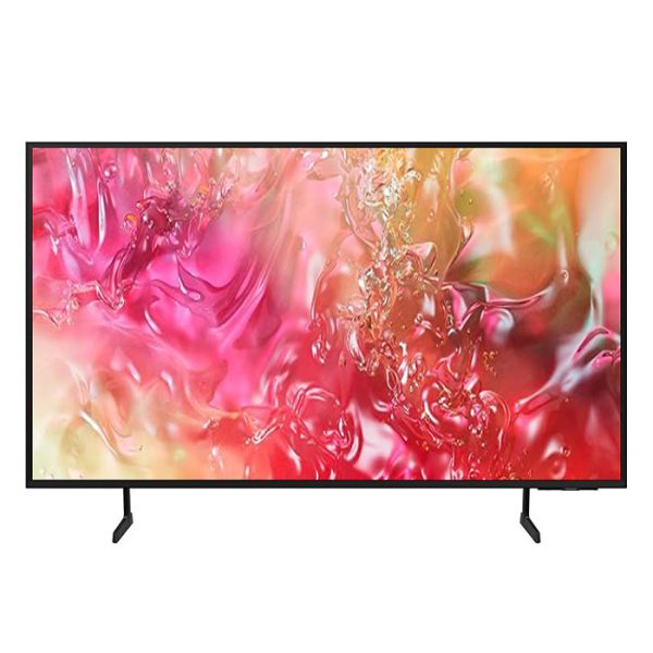 Televisión Samsung 55" UHD vista frontal.