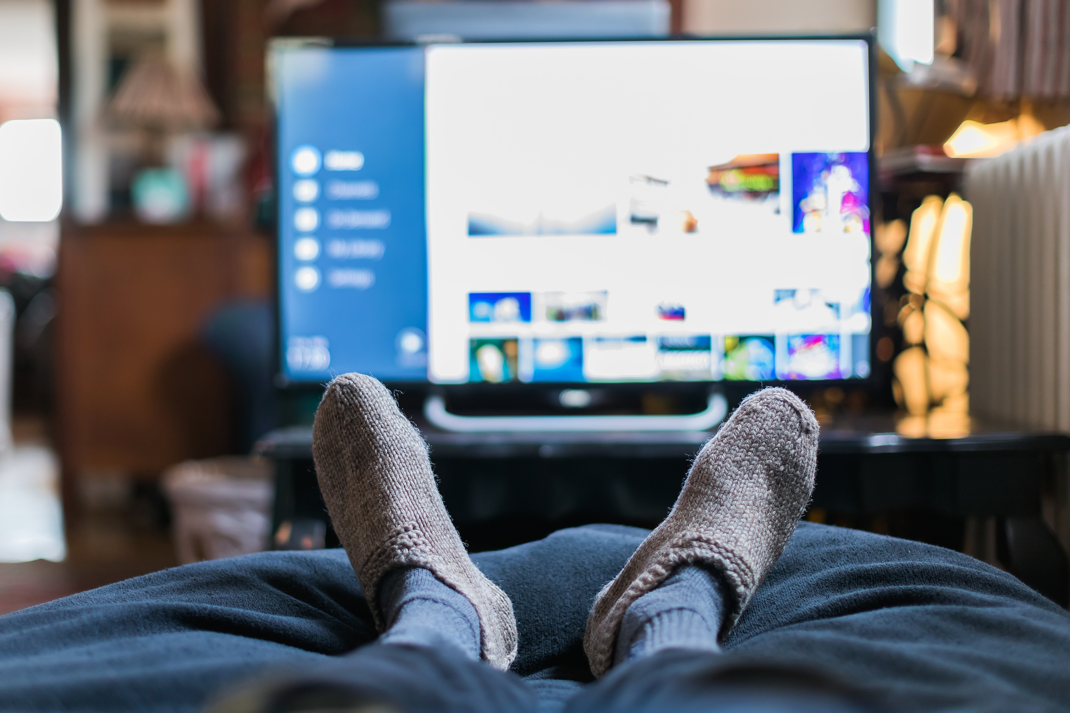 pantalla con sistema operativo google tv, ideal para juegos