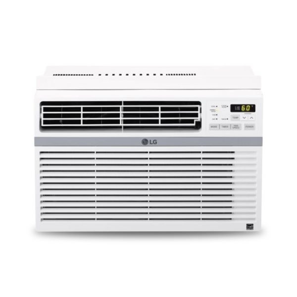 Aire acondicionado LG de ventana 1 tonelada BTU en color blanco