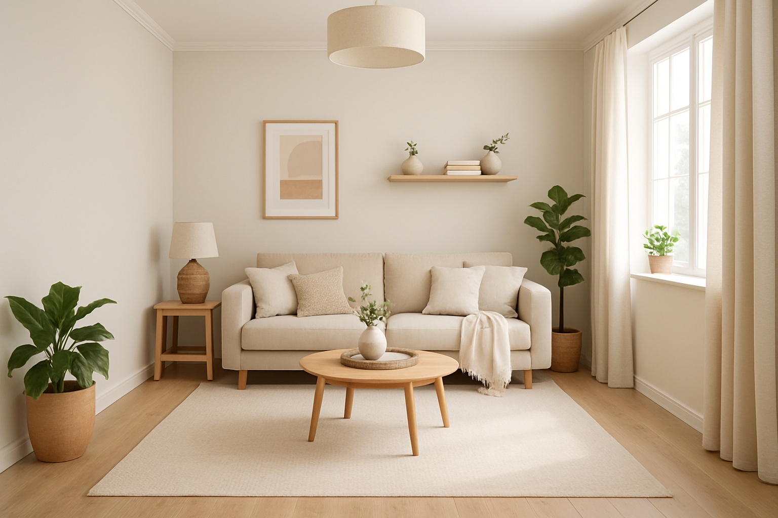 como decorar una sala cuadrada