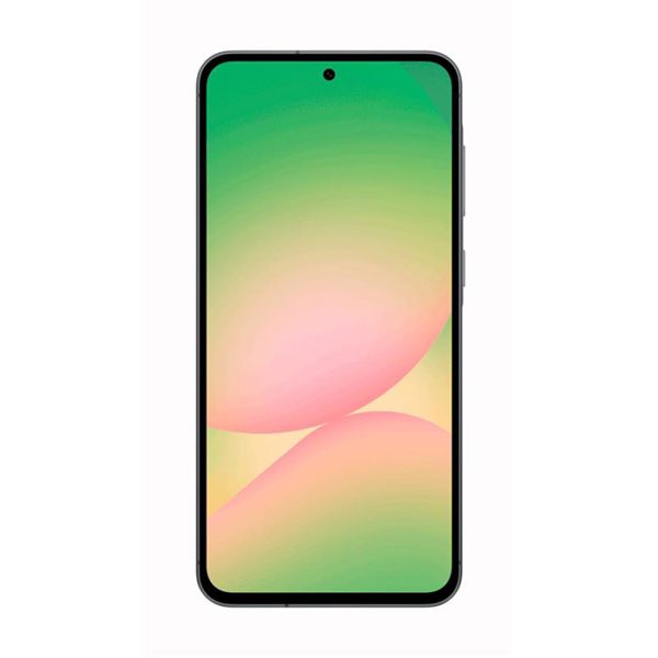 Teléfono Samsung Galaxy A56 5G color negro con pantalla de 6.7 pulgadas y 256GB de memoria