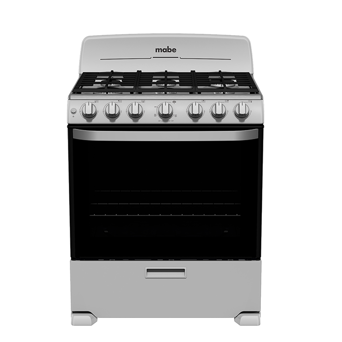 mabe-em7646bsis2-frente Estufa Mabe 30 pulgadas 6 quemadores vista frontal