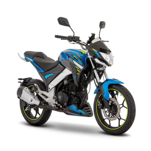 Motocicleta Italika FT250 GTS en color azul