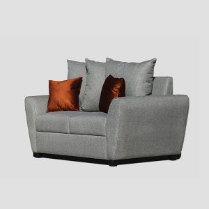 Love seat Halston 2 plazas café RAC