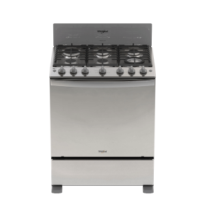 Estufa whirlpool 30 pulgadas air fry plata