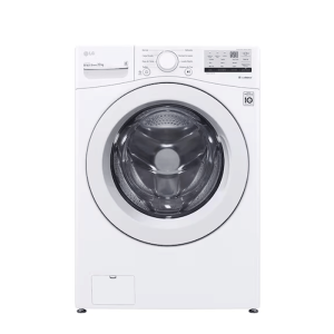Lavadora lg 20 kg frontal blanca
