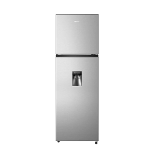 Refrigerador Hisense 9 pies gris con despachador